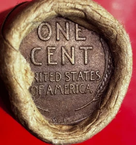 OLDER ROLL LINCOLN WHEAT CENT PENNY 1909 VDB'S BOTH ENDS SAN FRANCISCO WRAP OBW - Picture 1 of 12