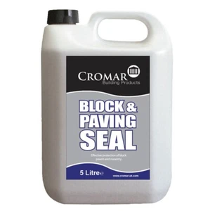 CROMAR ALPHACHEM BLOCK & PAVING SEALER 405 PATIO AND PATIO 5LTRS - Picture 1 of 1