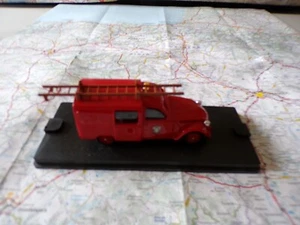 CITROËN 2 CV Fourgonnette Pompiers Ancienne VEREM 1/43 en boite - Imagen 1 de 5