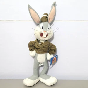 NANCO 2001 Air Force Bugs Bunny Peluche Militare Looney Tunes con etichetta - Foto 1 di 8