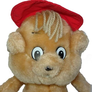 Peluche vintage anni 80 Alvin e i Chipmunks 11" Alvin 1983 senza camicia - Foto 1 di 8