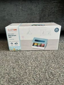 Aldi Wooden Macaron Set Brand New And Sealed. - Picture 1 of 2