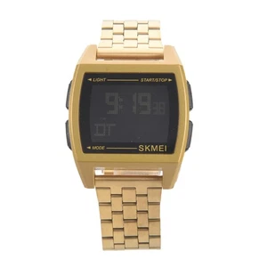  Sports Steel Belt Watch Men's Led Digital  Electronic Watch 1368,2658 - Foto 1 di 9