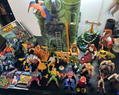 Vintage MOTU Figure / Castle Grayskull/ Vehicle /Accessory Lot 1980s Toys C1 - Image 1 of 4