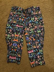 Leggings donna Lululemon vita alta floreale mimetico allenamento attivo palestra taglia 16 - Foto 1 di 5