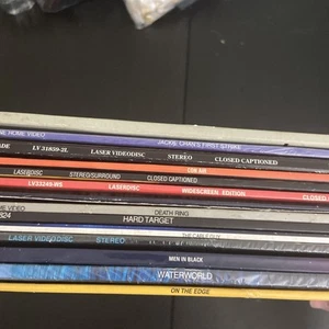 Lot 14 Sci Fi Thriller Action Laserdisc Movies MIB Con Air Die Hard Escape - Picture 1 of 15