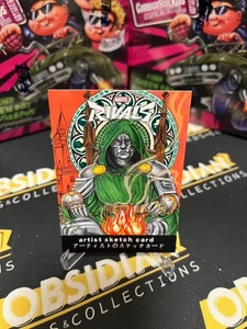 2025 Rivals Japan Studio Marvel Doctor Doom AP Sketchkarte 1/1 LOT - Bild 1 von 2