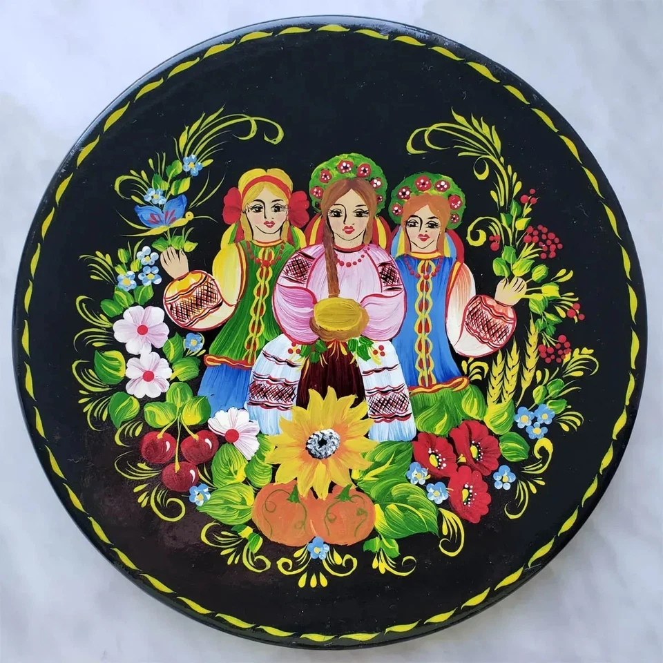 Hanging plate Coat of arms of Ukraine 22 cm💛💙 - Image 1 of 1