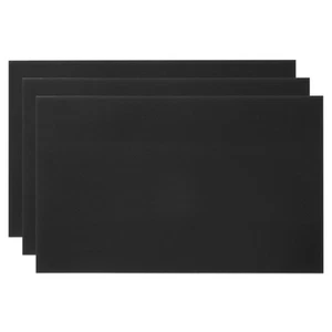 6x10 Zoll eloxiertes Aluminiumblech,3-teilige Lasergravurplatten,schwarz - Bild 1 von 6