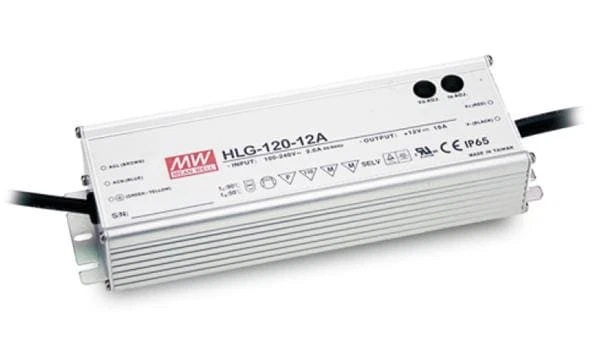 1 pieza fuentes de alimentación LED HLG-120H-20A 120W 20V 6A 90-305VAC clasificación IP65 Foto 1 de 1
