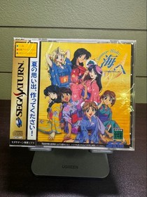 NEW Sega Saturn Sb142 Real Mahjong Adventure To The Sea NTSC-J Japan