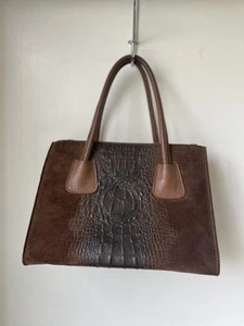Borse in Belle Brown Leather Handbag made in Italy - Picture 1 of 21