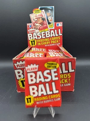 Fleer Premier Edition 1981 ¡Paquetes sellados! ¡Sellado de fábrica! ¡Vintage! Fernandomania! Foto 1 de 2