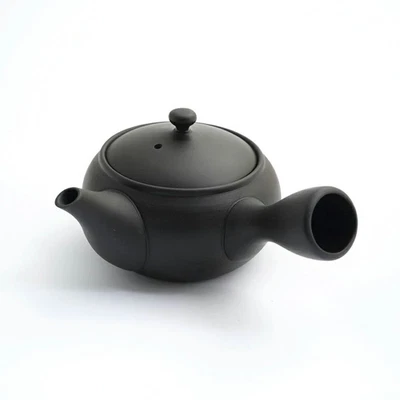 Kyusu Teapot Tokoname Ware JINSUI IROIRO06 Black Ceramesh 250ml Japan New - Image 1 of 4