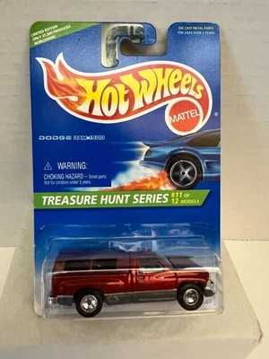 Novo na caixa 1996 Hot Wheels Mainline Treasure Hunt Series Dodge Ram 1500 #438 TH 11/12 - Imagem 1 de 4