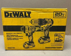 [NUOVO] (DCK227D2) DEWALT Trapano/Avvitatore senza fili brushless 20V e avvitatore a percussione - Foto 1 di 3