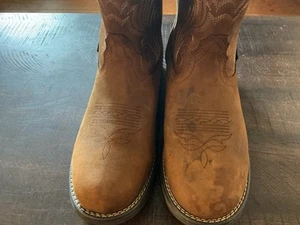 Ariat Women's Anthem Waterproof Western Boot Size 11 Color Glazed Brown - Picture 1 of 6