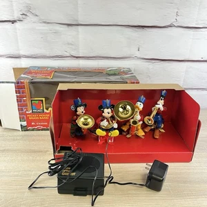 Mr. Christmas Disney Mickey Mouse Brass Band Animated 21 Musical Carols - Picture 1 of 17