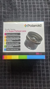 Polaroid Studio Series .21x Super Fish Eye Lens In Original Box - Picture 1 of 4