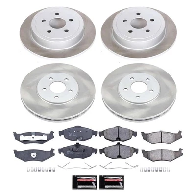 PowerStop SC8969 Disc Brake Kit For Dodge Stratus 2001-2006 Front Rear Foto 1 de 4