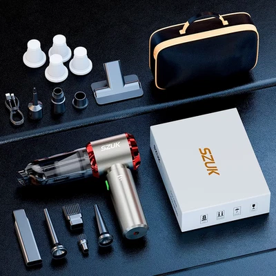 Mini Car Vacuum Cleaner Cordless 985000Pa Suction Portable Handheld Wireless - Image 1 of 4