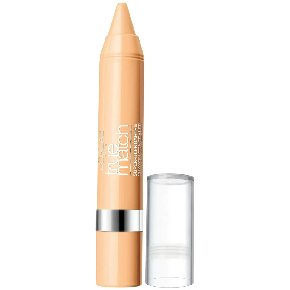 L'Oreal Paris True Match Super-Blendable Crayon Concealer, W1-2-3, Fair/Light - Image 1 of 2