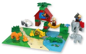 LEGO 3612 - Duplo, Town: Zoo - Wildlife Animals - 2002 - NO BOX - Picture 1 of 1