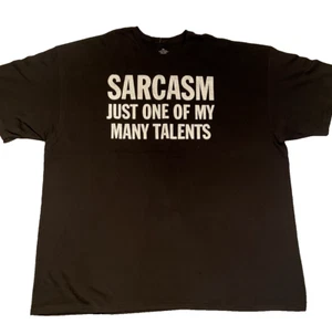 Camiseta sarcástica SARCASM Just One of My Many Talents, divertida para hombre 2XL/3XL - Imagen 1 de 1