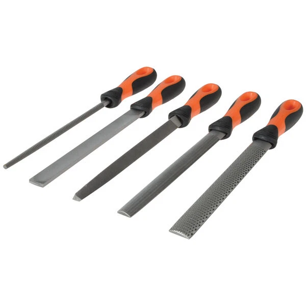 Bahco 1-477-08-2-2 Second Cut File Set, 5 Piece - Image 1 of 1