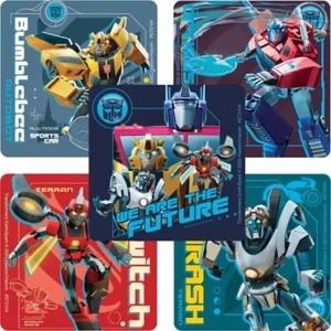 25 Transformers EarthSpark Aufkleber Party Gefälligkeiten Lehrerbedarf Hummel Thrash - Bild 1 von 1