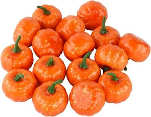 Artificial Lifelike Simulation Mini Pumpkins Fake Fruit For Festival Halloween T - Picture 1 of 6