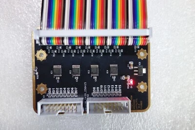 Clips de prueba de sonda lógica personalizados de 16 canales Rigol MSO5000 PLA2216 placa dorada - Imagen 1 de 3