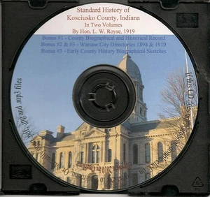 Kosciusko County Indiana History + Bonus Books - Picture 1 of 7