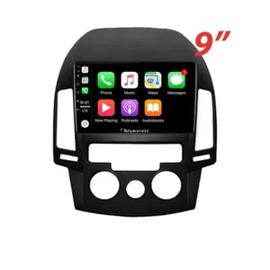 9" Wireless CarPlay Android Auto Nakamichi BT For Hyundai i30 07-12 Manual A/C - Picture 1 of 3