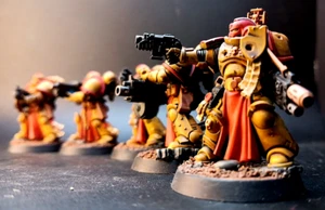 Warhammer 40K Imperial Fists Sternguard Veteran Squad Miniatures Space Marines - Bild 1 von 6