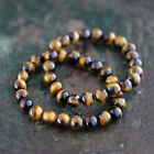 Natural 8mm Lake Blue Gemstone Bracelets Men Women Healing Stone Chakra Jewelry
