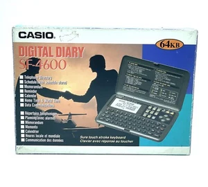 VINTAGE RARE CASIO DIGITAL DIARY SF-4609 NEW OLD STOCK - Bild 1 von 4