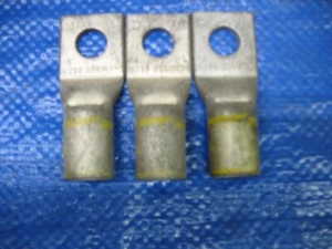 LOT OF 3BURNDY Yellow DIE   1-hole Crimp Compression Lug N250 - Picture 1 of 7