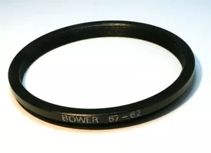 67mm to 62mm step down adapter ring for lens filter threaded double - Picture 1 of 7