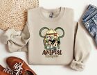 Disney Safari Tour Sweatshirt Family Trip Hoodie Mickey And Minnie Ear Sweat