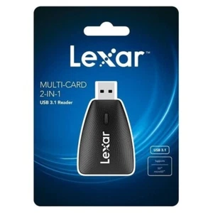 Lexar USB 3.1 Card Reader LRW450B microSD microSDHC microSDXC SD SDHC SDXC UHS-I - Picture 1 of 5