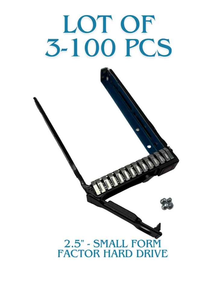 *Small Form Factor* Lot HP Proliant DL380 DL380p G8 G9 Hard driv Tray 651687-001 - Image 1 of 1