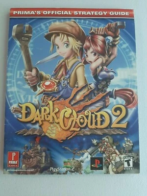 Dark Cloud 2  Prima's Official Strategy Guide PS1 PS2 beautiful condition - Image 1 of 4