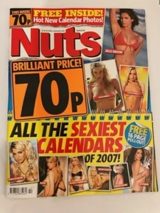 NUTS - 20-26 OCTOBER 2006 - CALENDERS OF 2007 - LUCY PINDER - KELLY BROOK - Picture 1 of 1