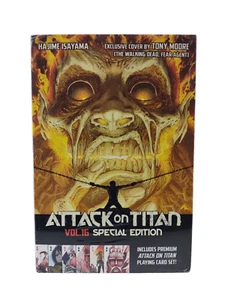ATTACK ON TITAN Vol. Manga 16 Edición Especial (Incluye Juego de Cartas Premium) - Imagen 1 de 4