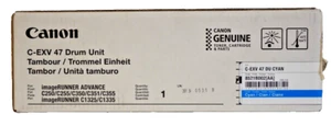 Original Canon Trommel C-EXV 47 DU 8521B002 Cyan für iR C250 C350 C351 C1325 - Bild 1 von 1