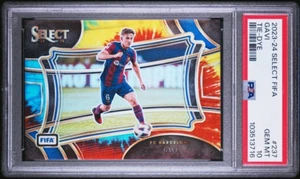 GAVI 2023-24 PANINI SELECT #237 FIFA TIE-DYE /30 PSA GEM MINT 10 - Foto 1 di 2