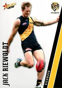 2015 RICHMOND TIGERS AFL Card JACK RIEWOLDT - Bild 1 von 3