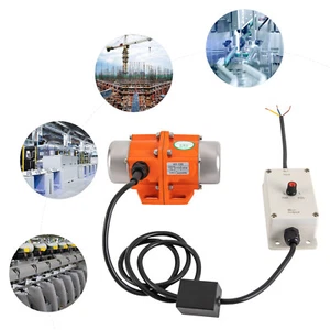 AC 220V Elektrisch Vibrationsmotor Mit Drehzahlregler Industriemotor 3000RPM - Bild 1 von 12