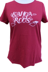 KangaRoos Damen T-Shirt Rot kurzarm Shirt Longshirt große Größen Basic Stretch - Bild 1 von 7